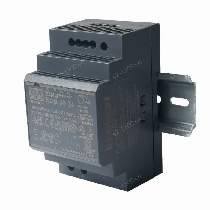 MeanWell Industry Single Output 10A Power Supply HDR-15-24/5/12 HDR-30-5/12/15/24/48v HDR-60-5/12/24/48 HDR-100-12/24/48N 48V